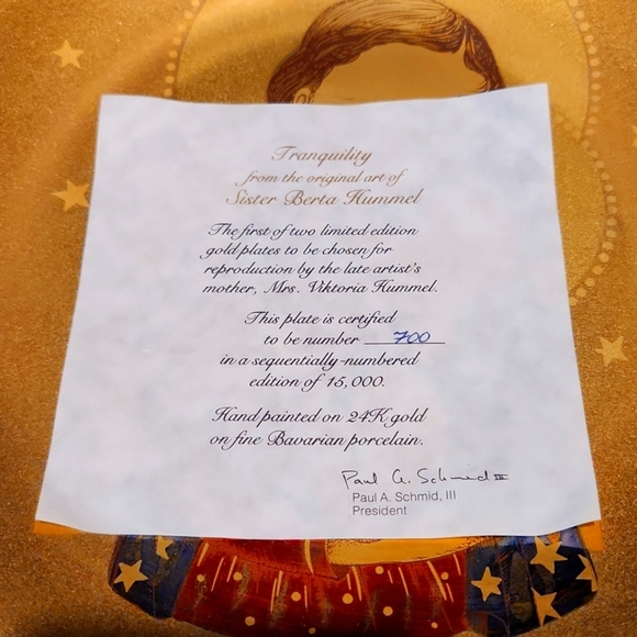 Tranquility by Sister Berta Hummel - Picture 3 of 4